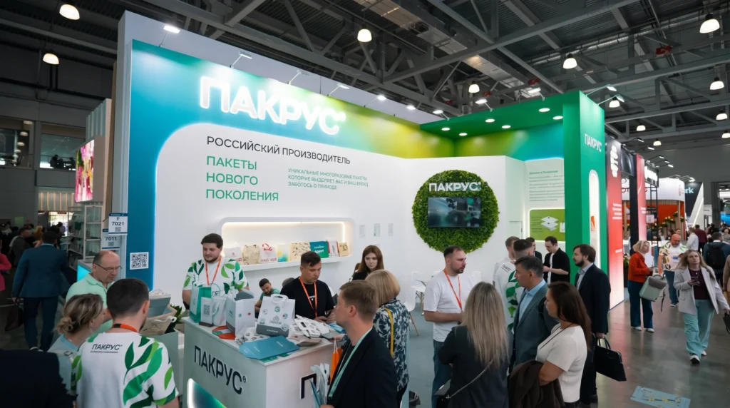 ПАКРУС впервые принял участие в выставке RosUpack